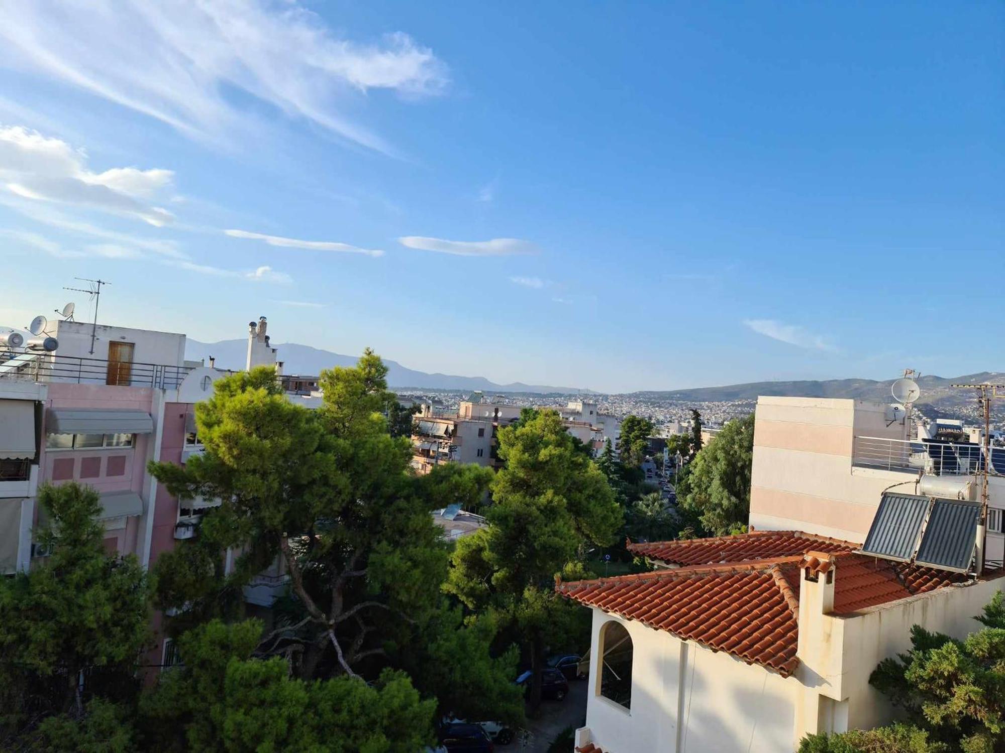 "Athens Light" Luxury Spacy Appartment, Agia Paraskevi Kültér fotó