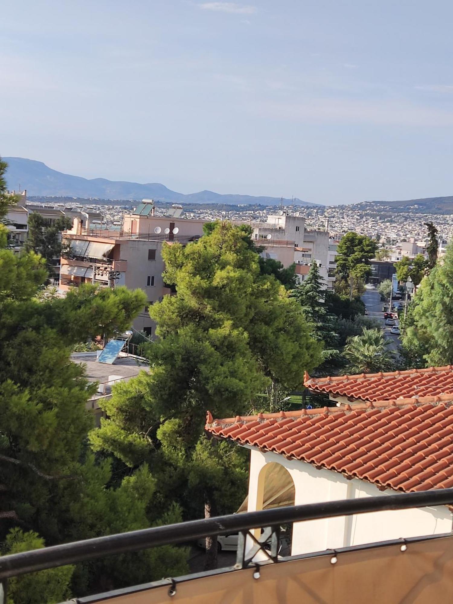 "Athens Light" Luxury Spacy Appartment, Agia Paraskevi Kültér fotó